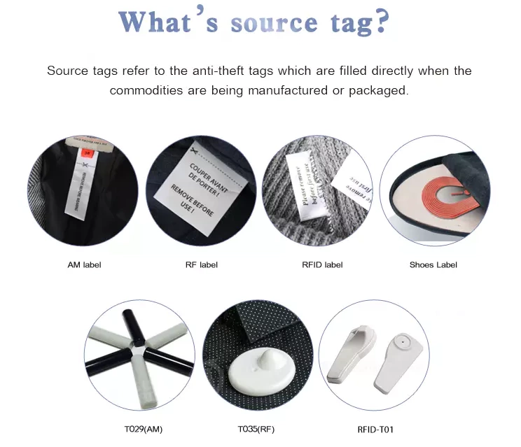 58khz Anti Theft security fabric eas AM dr chip non-woven for clothing